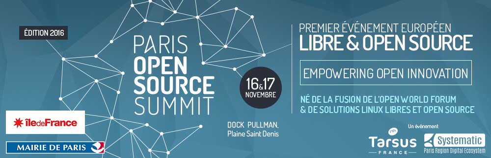 Electrocycle présente au Paris Open Source Summit !