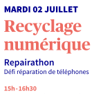 Repairathon & collecte de smartphones au bénéfice d’Emmaüs Connect