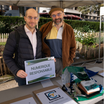 Numérique responsable à la fête du développement durable de Charenton