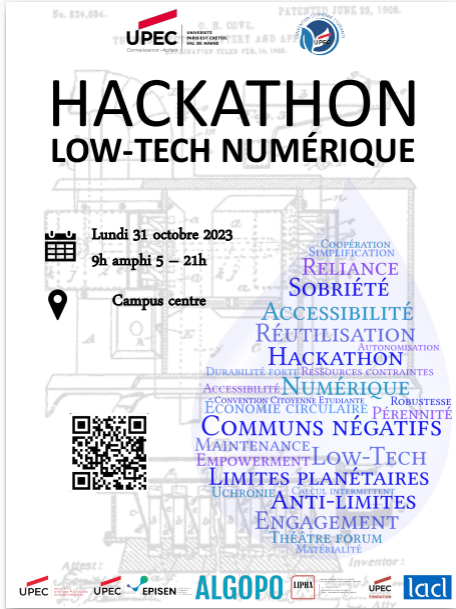 Participation d’Electrocycle au Hackathon de l’UPEC du 31 oct. 2023