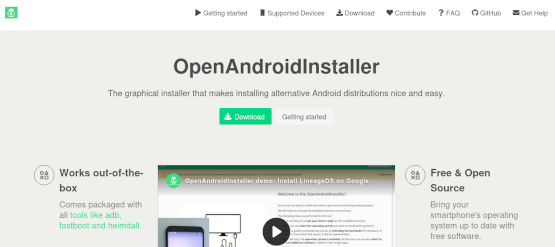Libération d’un Samsung S8 via Open Android Installer